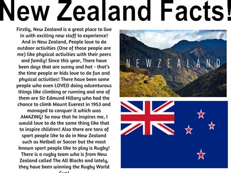 facts about new zealand.